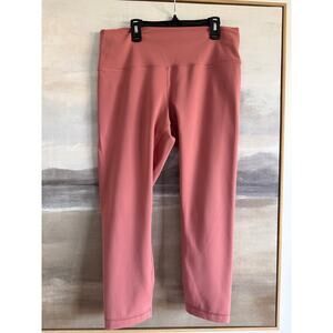 Lululemon Wonder Train High-Rise Crop Leggings 23” Brier Rose - Size 14